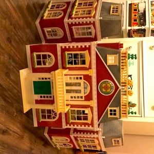 Calico Critters Red Hotel